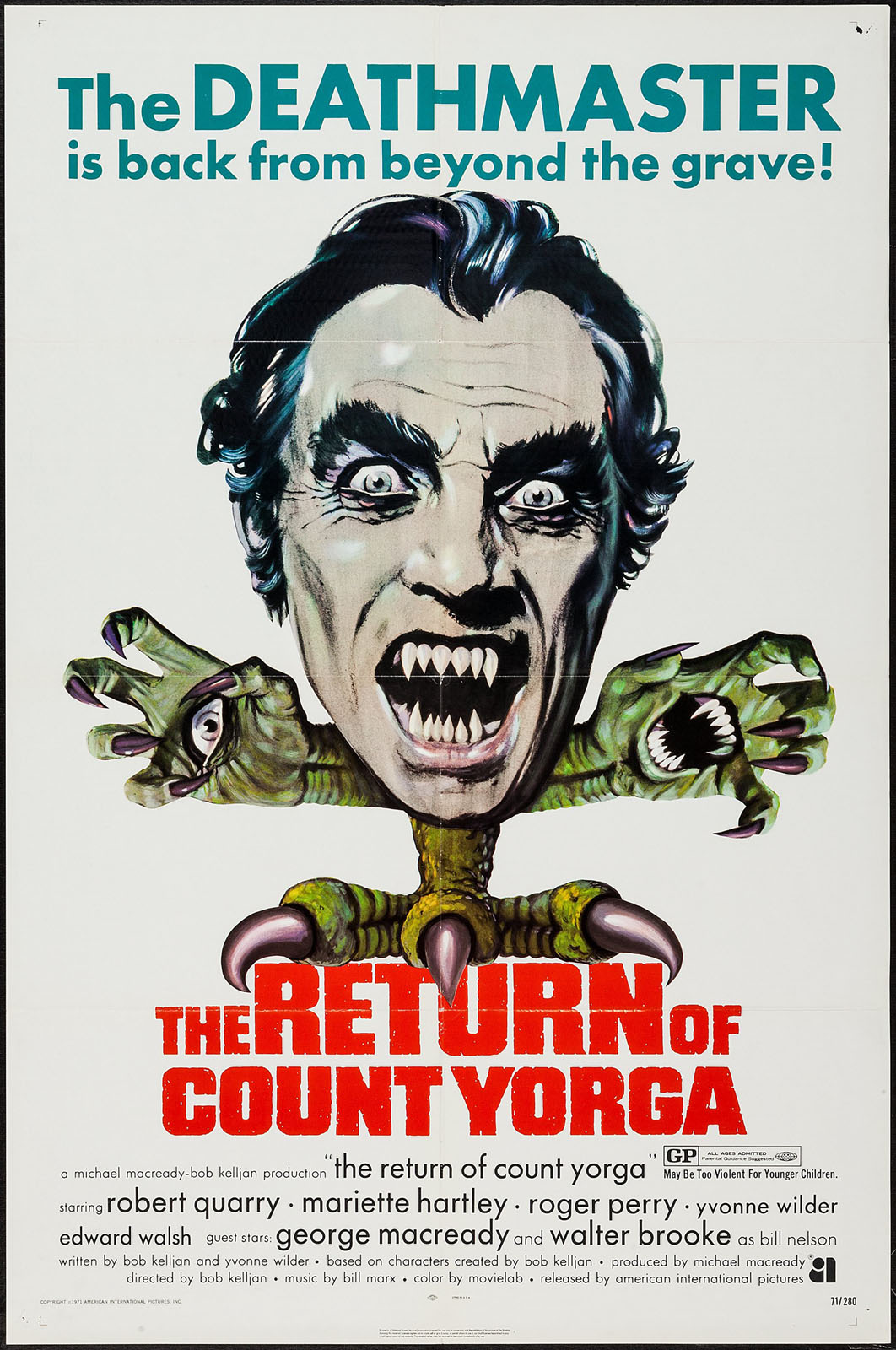 RETURN OF COUNT YORGA, THE